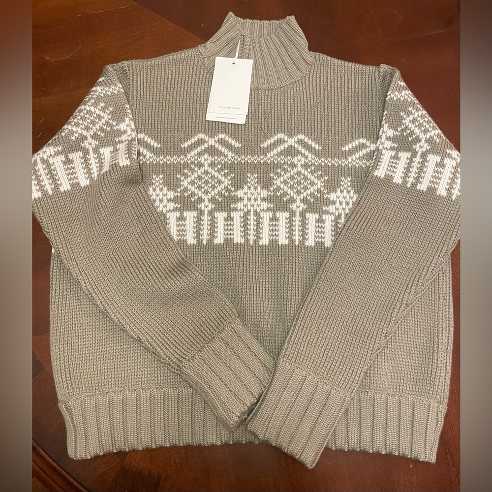 The Knotty Ones - NWT merino sweater - Picture 3 of 9